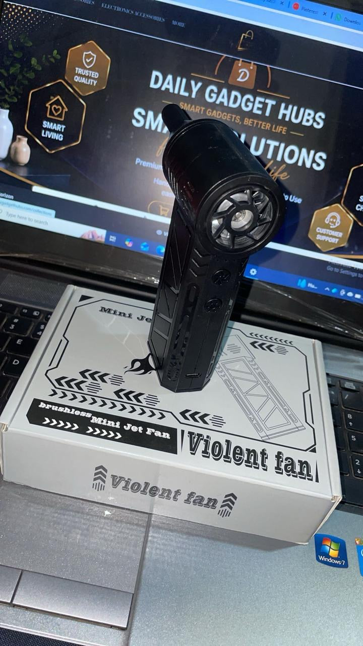 Mini Jet Fan Portable Air Duster