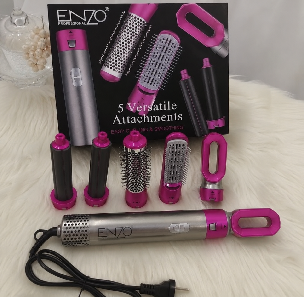 5-in-1 Hot Air Styler & Hair Dryer Brush