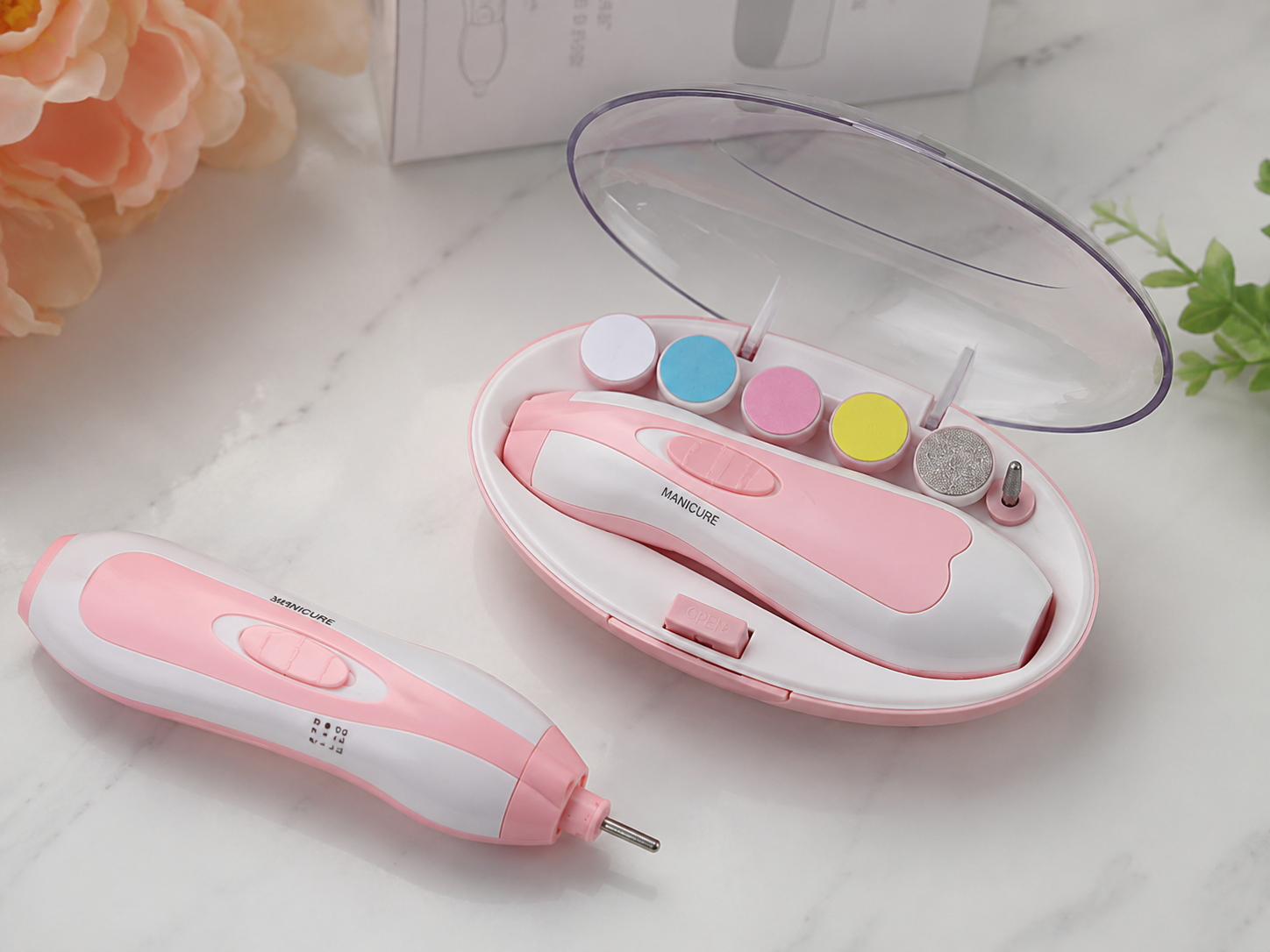 Baby Electric Nail Trimmer & Grinder Kit