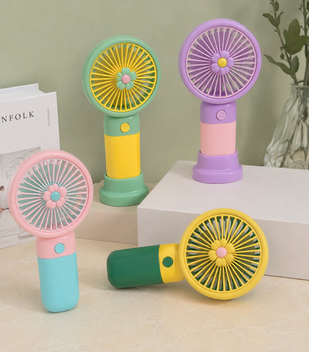 Mini Fan USB Rechargeable Handheld