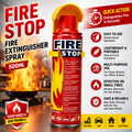 Fire Stop 500ml Portable Fire Extinguisher Spray for Home, Kitchen, Car & Office