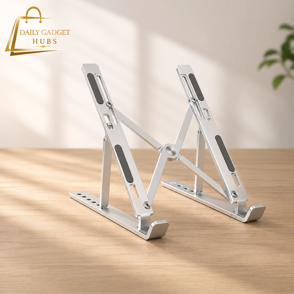 Adjustable Foldable Aluminum Laptop Stand