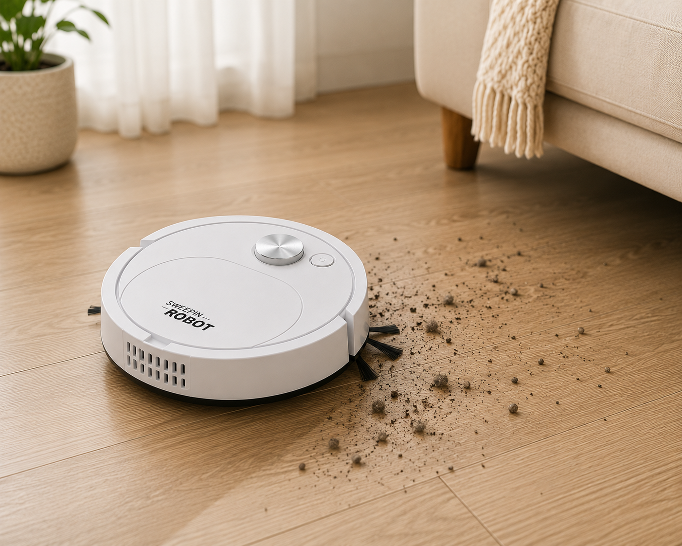 Smart Robot Vacuum Cleaner – Automatic Sweeping & Dust Cleaning Robot