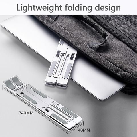 Adjustable Foldable Aluminum Laptop Stand