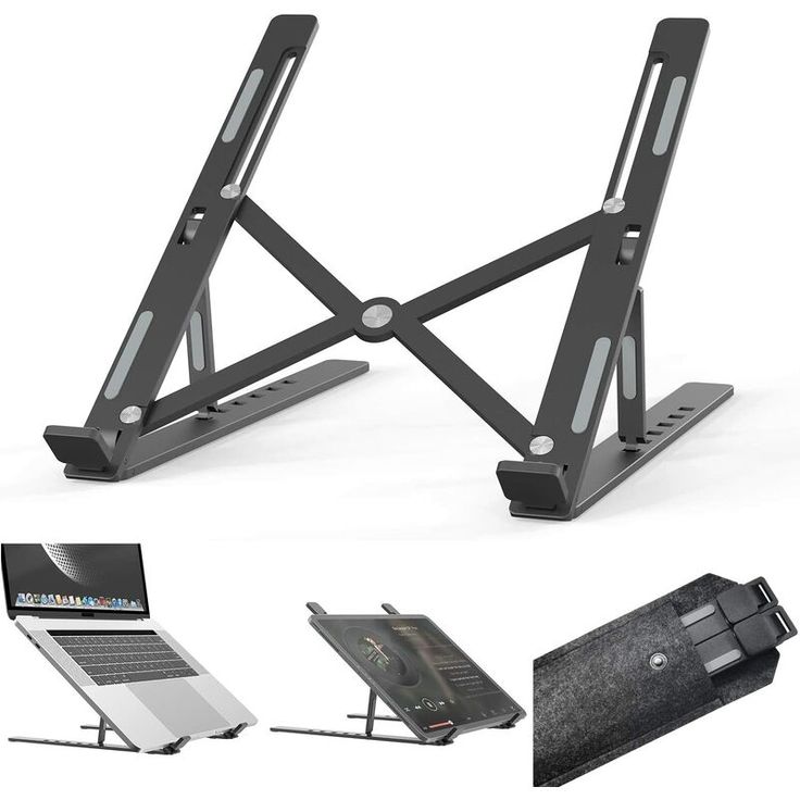 Adjustable Foldable Aluminum Laptop Stand