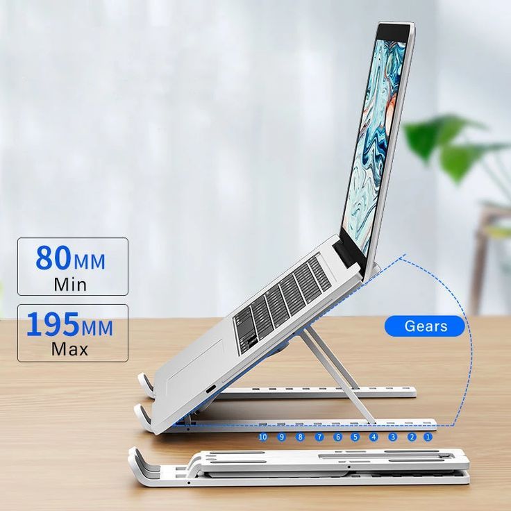 Adjustable Foldable Aluminum Laptop Stand