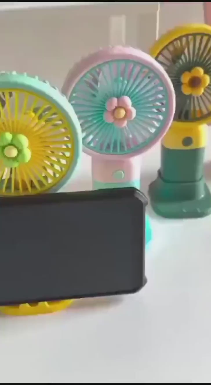 Mini Fan USB Rechargeable Handheld
