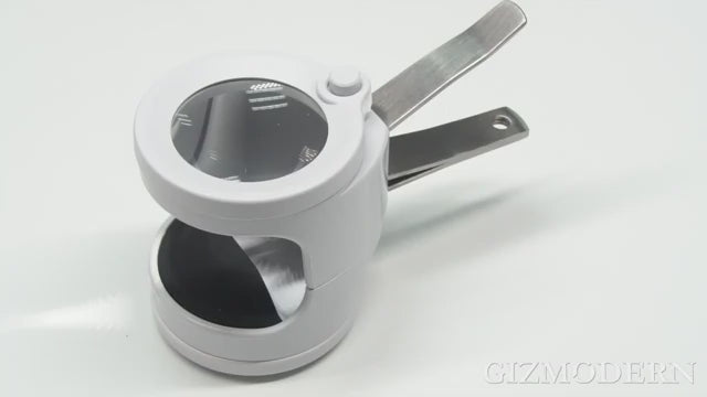 8X Magnifying Nail Clipper with Built-in Magnifier